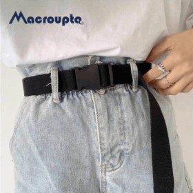 2022 Fashion Trend Women Men Gothic Handmade PU Leather Harness Belts Body Bondage Waist Straps Punk Rock Stylish Accessories - N142-Black