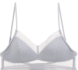 Backless Bra Invisible Bralette Thin Lace Wedding Bras Low Back Underwear Push Up Brassiere Women Seamless Lingerie Sexy BH Top - XL - Grey