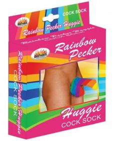 Rainbow Pecker Huggie Sock - TCN-HP2981