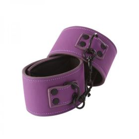 Lust Bondage Wrist Cuff Purple - NSN125315