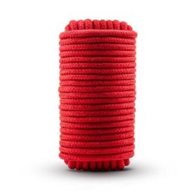 Temptasia Bondage Rope 32 Feet Red - BN41698