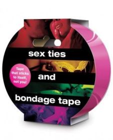 Sex Ties and Bondage Tape Hot Pink - TCN-8619-03