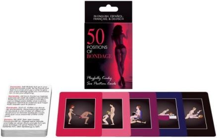 50 Positions Of Bondage Card Game - KHEBGR175