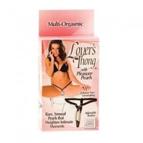 Lover&#039;s Thong with Pleasure Pearls - SE0060-35