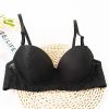 Lace Sexy Lingerie Sexy Steel Ring Moderate Lift Lace Bra Ladies - 70B - Black