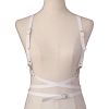 2022 Fashion Trend Women Men Gothic Handmade PU Leather Harness Belts Body Bondage Waist Straps Punk Rock Stylish Accessories - N013-Pink