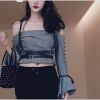2022 Fashion Trend Women Men Gothic Handmade PU Leather Harness Belts Body Bondage Waist Straps Punk Rock Stylish Accessories - N013-Pink