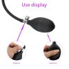 Adult Products Expandable Butt Plug Silicone Massager Sex Toys for Women Men Inflatable Anal Plug Backyard Anal Dil Silicone - 1