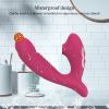 Vagina Sucking Vibrator 10 Speed Oral Sex Suction G Spot Clitoris Vacuum Stimulator Female Masturbation Erotic Sex Toy For Women - Dark Purple