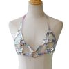 Women's Leather Openwork Corsage Body Chain - Colour