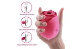7 Speed G-spot&Clitoral Licking Sucking Rose Vibrator - Rose