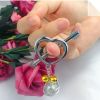 Heart-shaped Chest Clip Sexy Adjustable Nipple Clamp Small Bell Adult Fetish Flirting Sex Toys Bdsm Teasing Breast Couples Woman - red