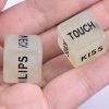 Glow In Dark Erotic Love Dice Toys Adult Couple Lovers Party Fun Games Aid Sex Toy Valentines Day Gift for Boyfriend Girlfriend - 2PCS