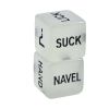Glow In Dark Erotic Love Dice Toys Adult Couple Lovers Party Fun Games Aid Sex Toy Valentines Day Gift for Boyfriend Girlfriend - 2PCS