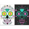 4 Sheets Halloween Temporary Tattoos Glow In Dark, Waterproof Tattoo Stickers - Q1