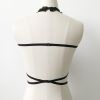 Fashion sexy lace underwear tops Europe and America wild bra women - Black - L