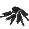 1 Set Of BDSMS Bed Restraints Kit; Wrist Leg Restraint System Hand & Ankle Cuff Bed Restraints Sex Bondage Position Support Sling Sex Play - Pink - B