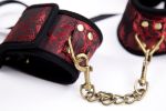 Sexy Adjustable Leather Handcuffs For Sex Toys For Woman Couples Hang Buckle Link Bdsm Bondage Restraints Exotic Accessories - ankle cuffs