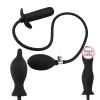 Adult Products Expandable Butt Plug Silicone Massager Sex Toys for Women Men Inflatable Anal Plug Backyard Anal Dil Silicone - 1