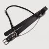 Fashion Trend Women Gothic PU Leather Harness Belts Body Bondage Waist Straps Punk Rock Stylish Accessories Lady Party Belt Gift - Black