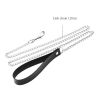 Harajuku Chocker Sexy Heart Lock Key Rivets Black Goth Punk Chokers Gothic Choker Necklace for Women Hip Hop Bondage Cosplay - cn0408x1